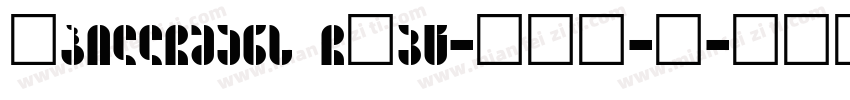 ChillGSans GBpc-EUC-H字体转换